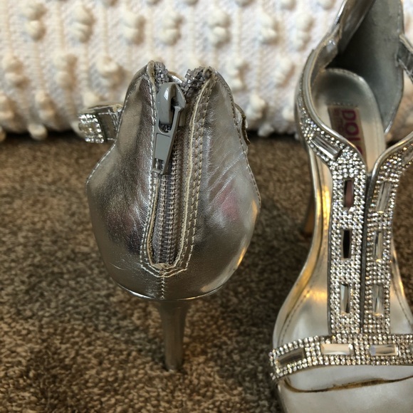 Silver High Heels - Picture 3 of 5